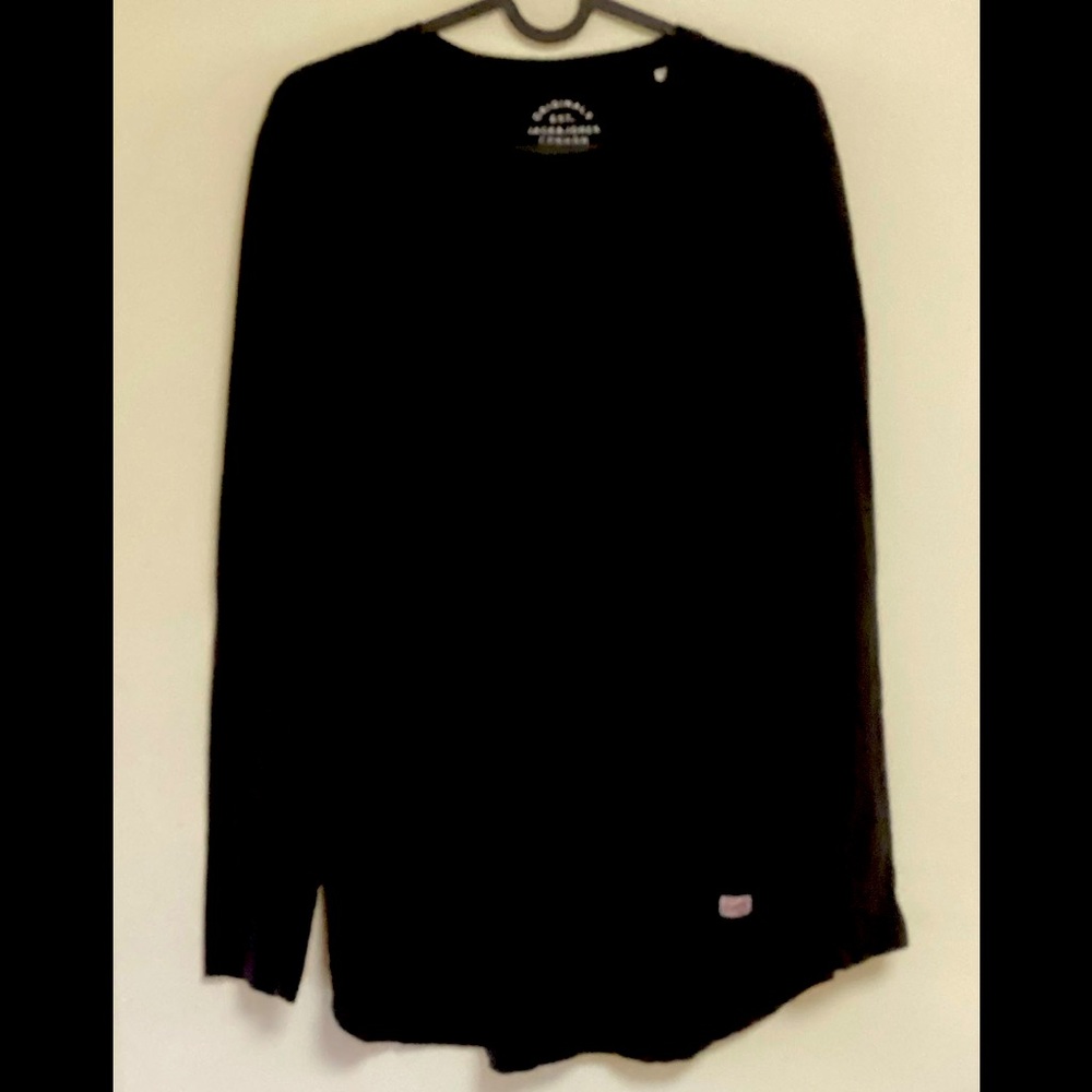 Jack and Jones Jornoa Tee Crew Neck Long Sleeve Small